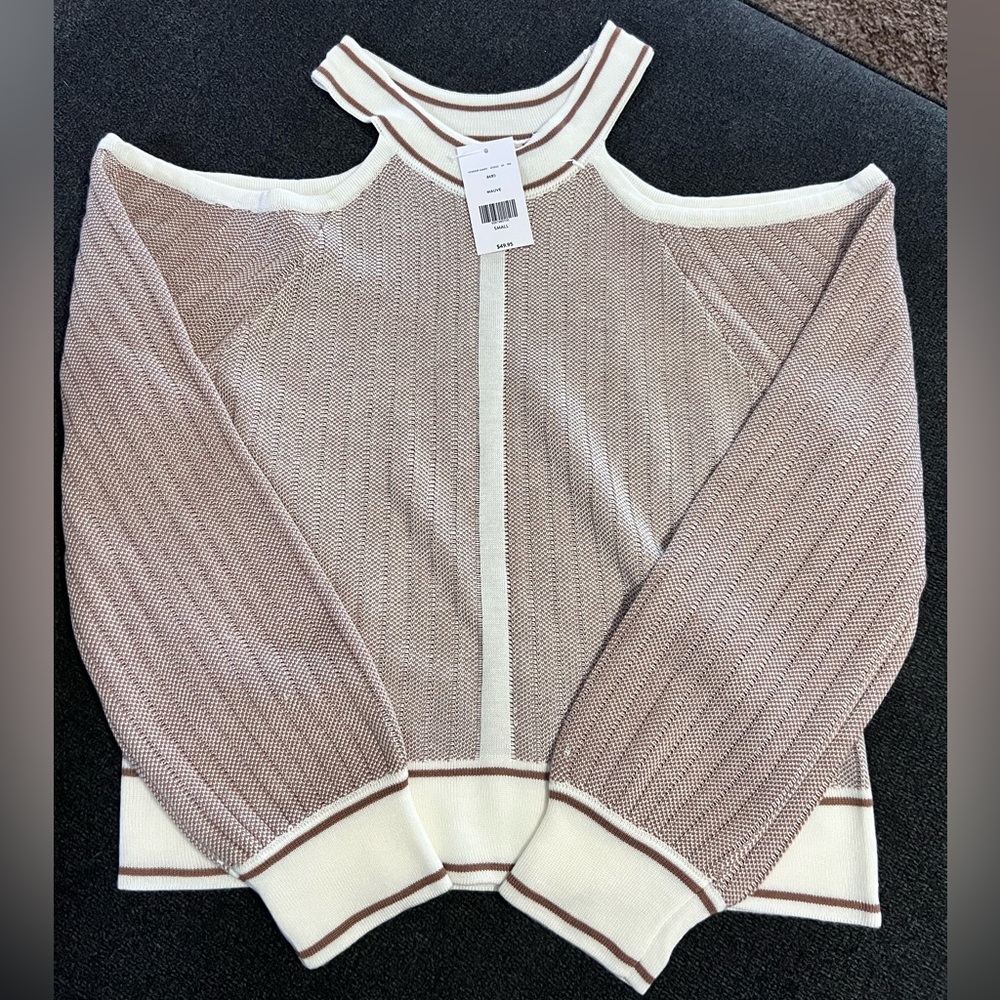 Willow root cold shoulder long sleeve S